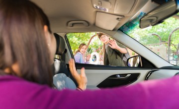 Teach good driving on school run